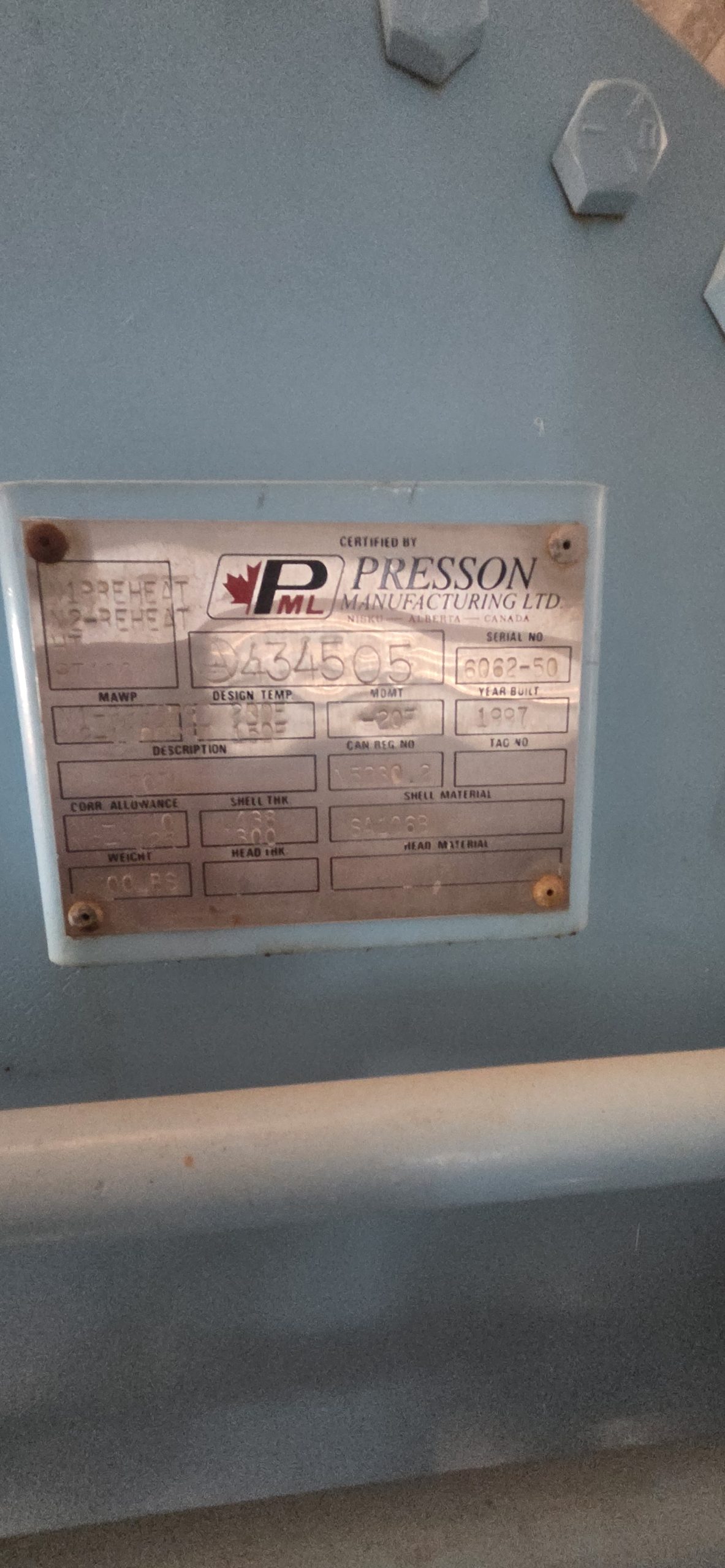 1.0 MMBTU Lineheater w/ 24" x 7'6" 1400psi Separator - Image 6