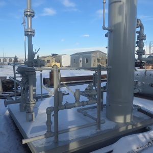 24" x 8' 1440psi Sour Vertical Separator Fully Reconditioned