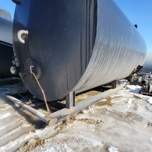 400 bbl L-Skidded 16 oz Single Wall Tank w/ Sloped Floor