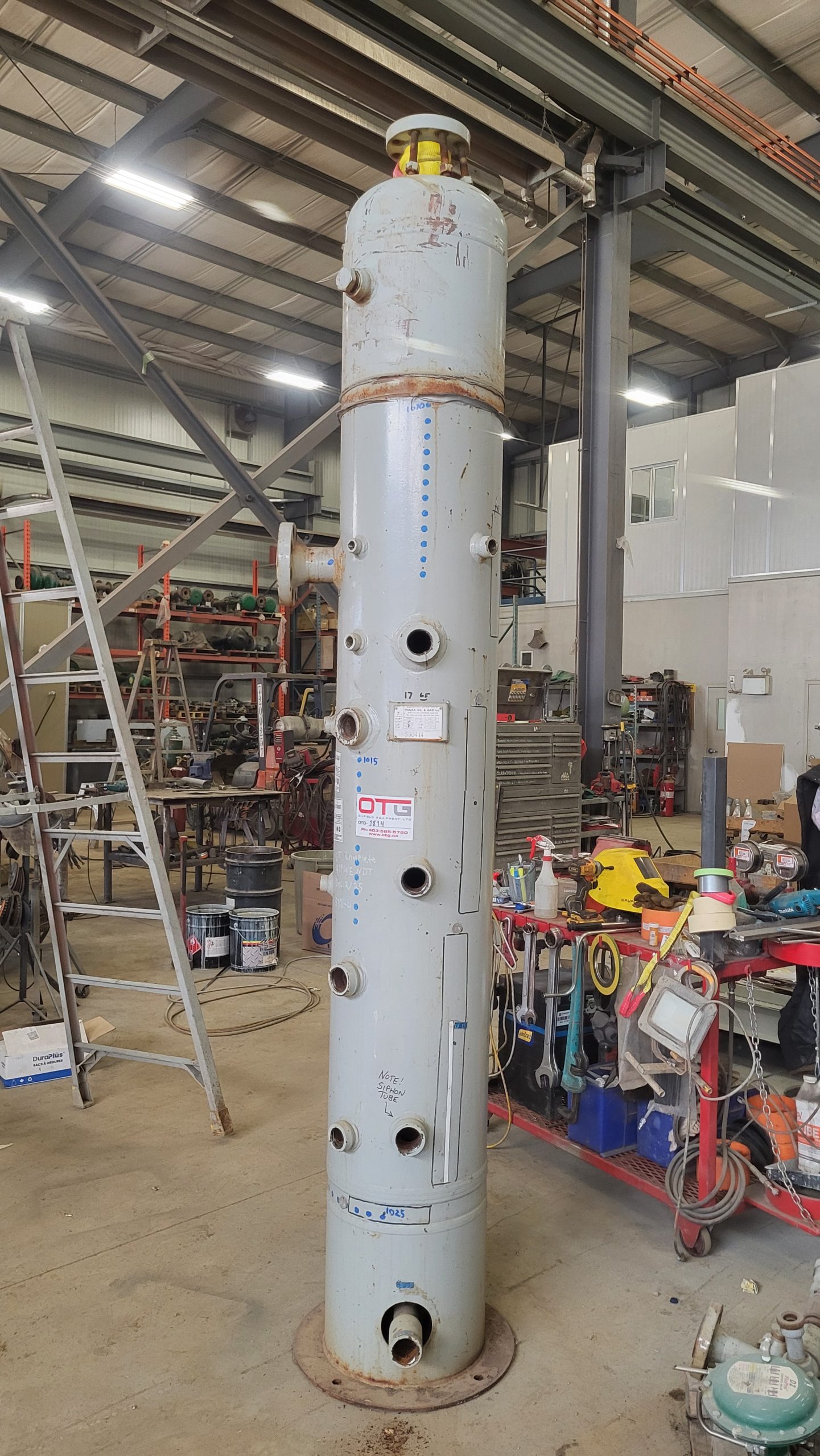 16" x 7' 6" 1480 psi Sweet Separator Vessel - Image 3