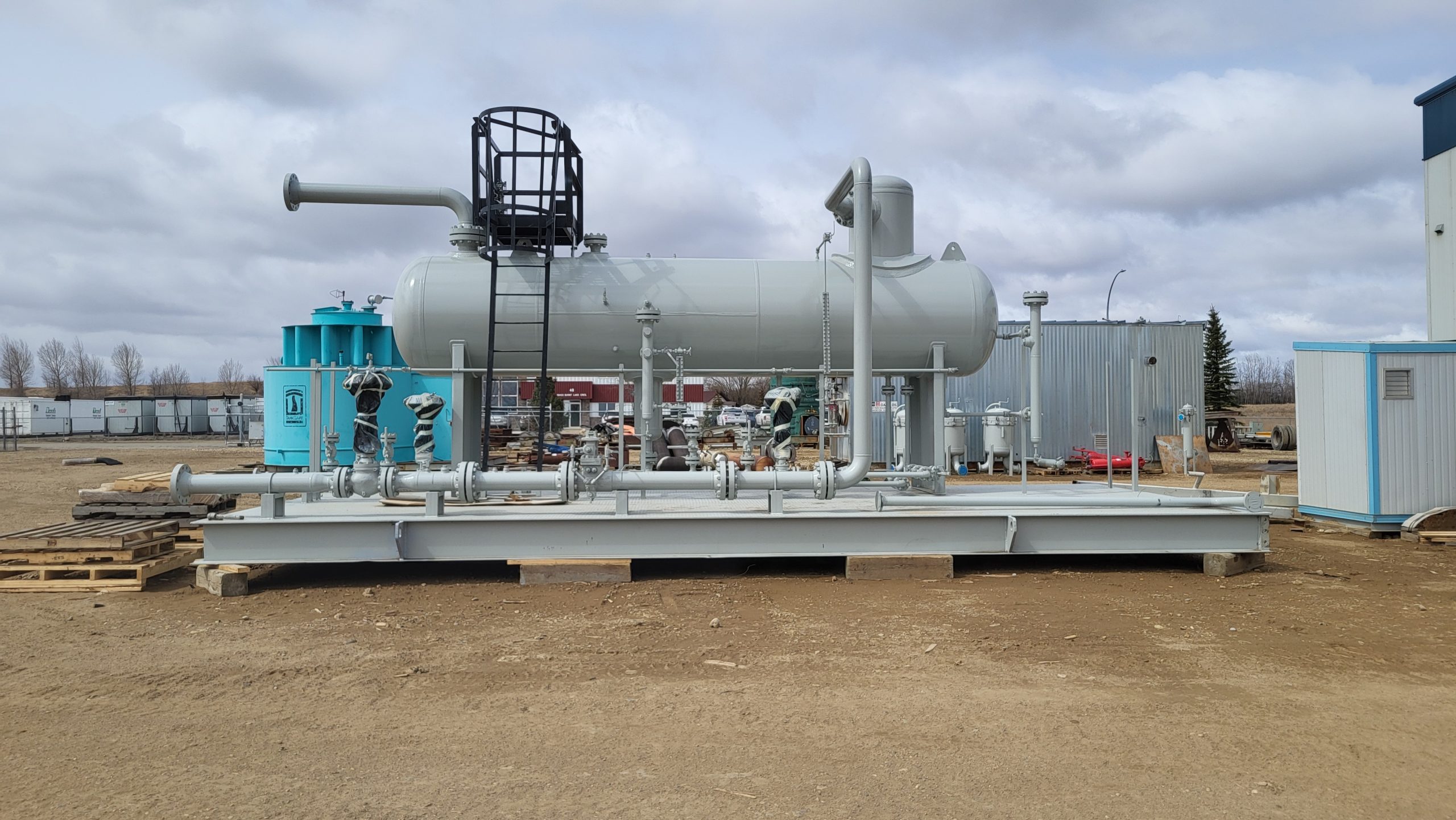 54″ x 20′ 1353 PSI Reconditioned Horizontal Separator Package