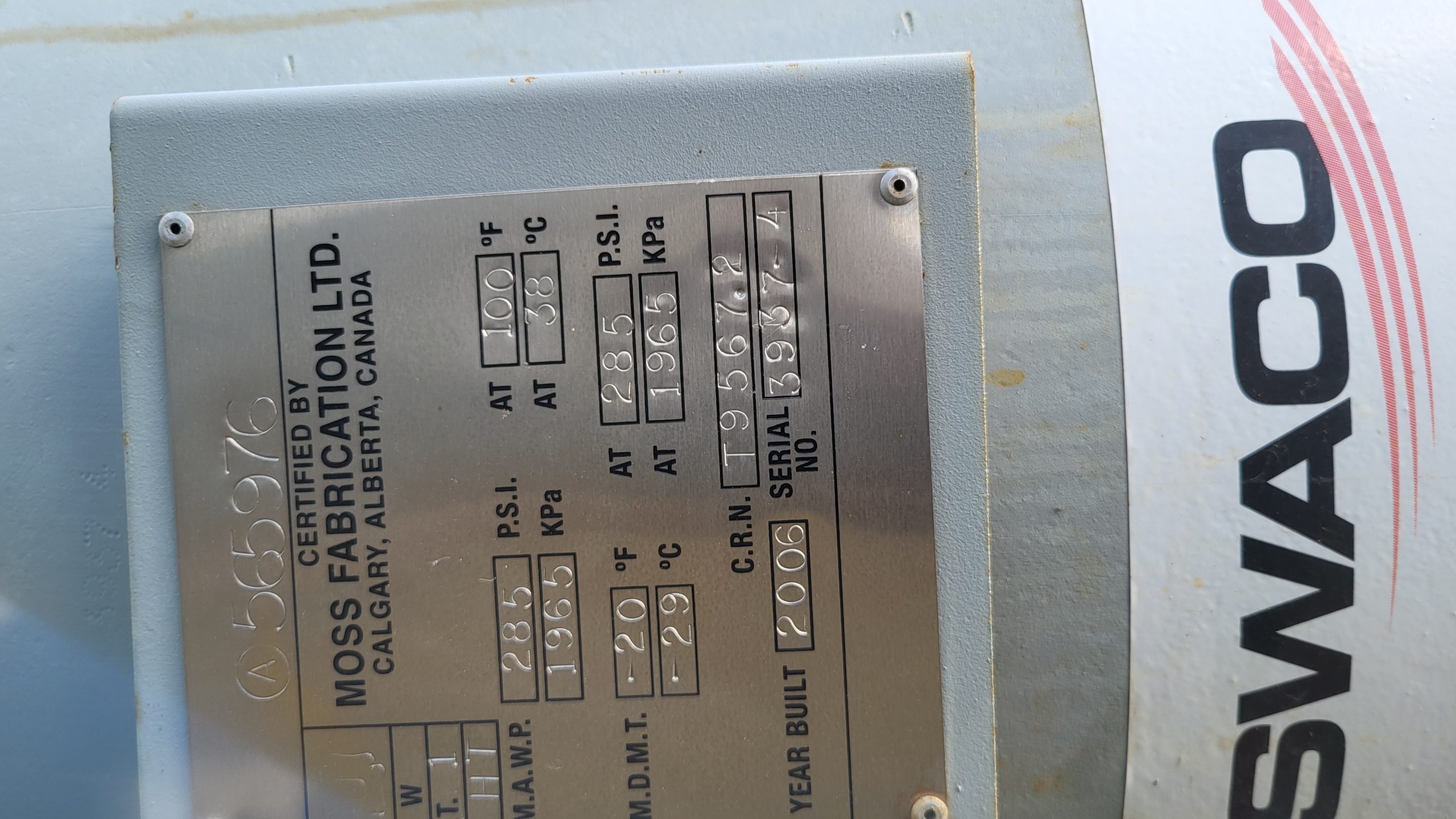 18 x 7'6 285 psi Sulfatreat Vessel - Image 4