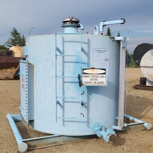 25BBL Pop Tank Skidded