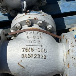 6" 300ansi WCB Velan Valve