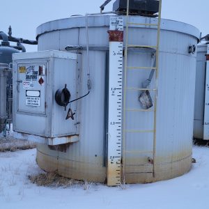 100 bbl Heated/Coated/Insulated Single Wall Tank