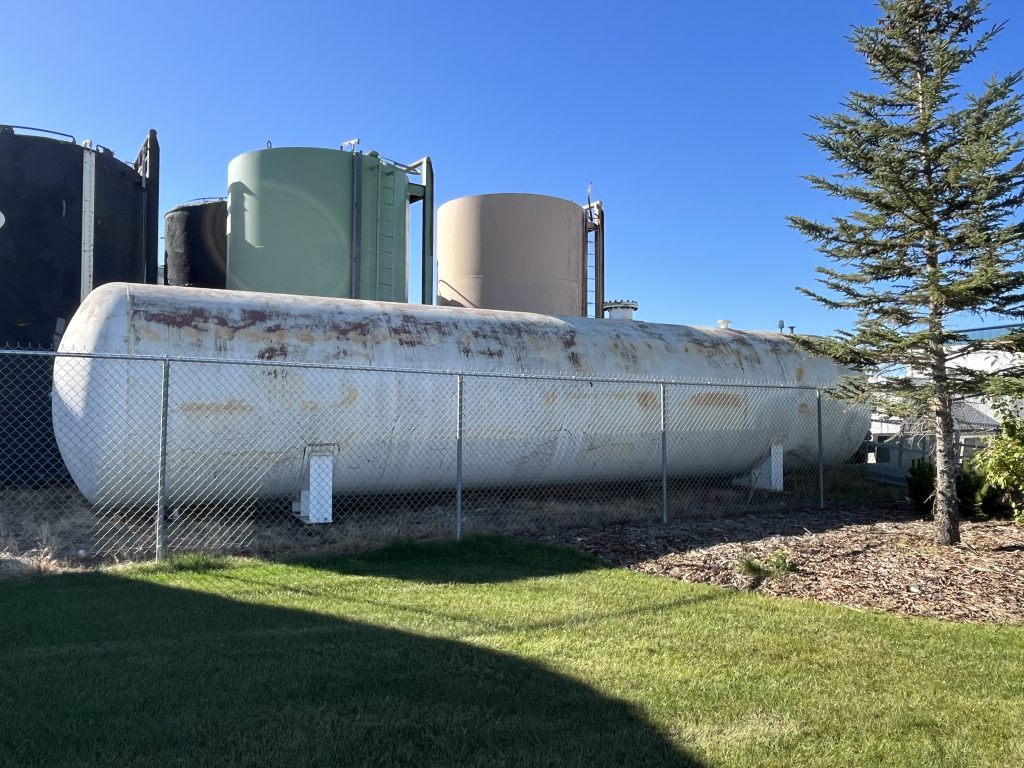 20,000 USG (9' ID x 40') 250 PSI LPG Bullet - OTG - On The Ground ...