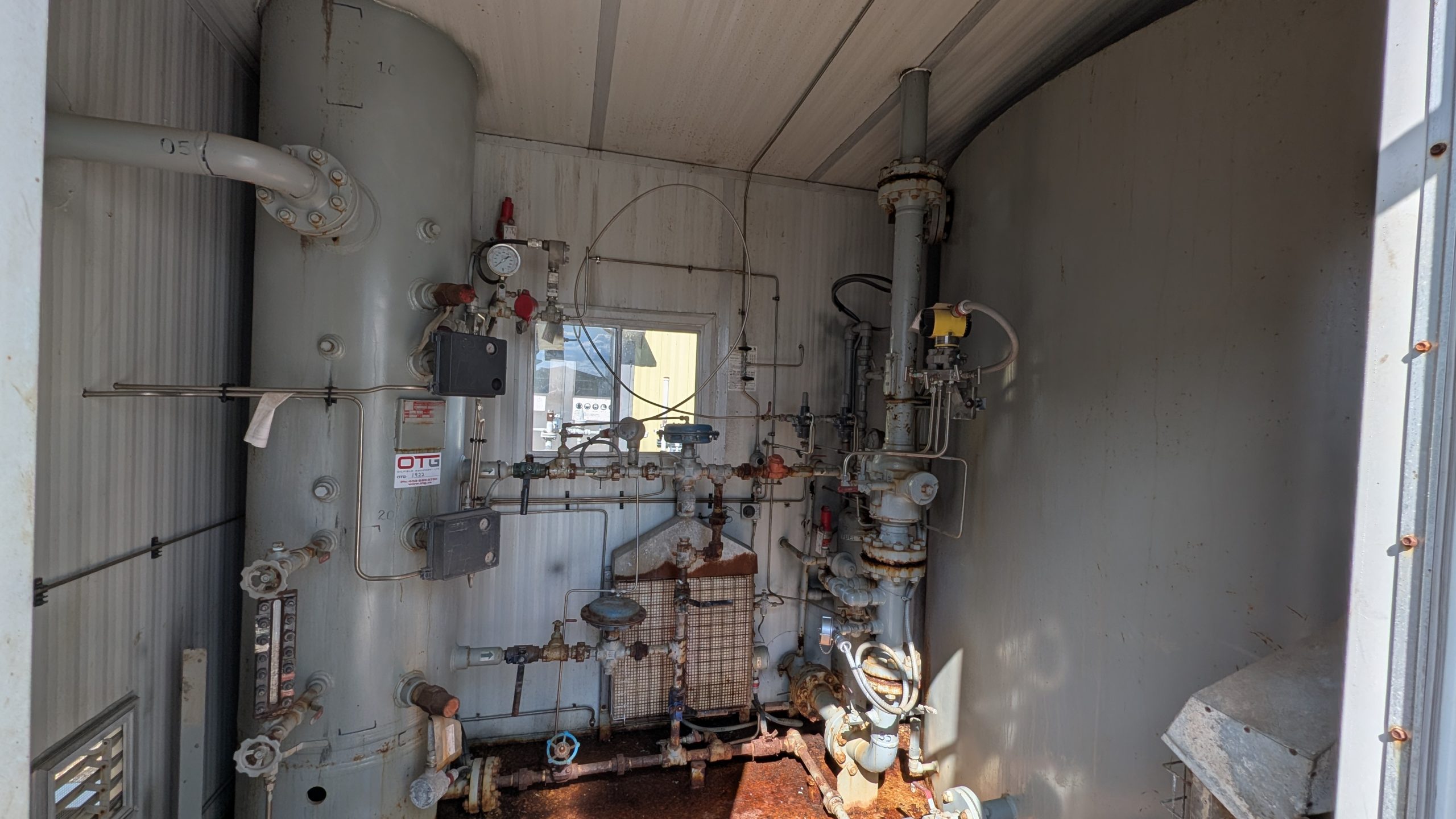 Sour 24 x 7'6 1440 psi Vertical Separator Tank Combo - Image 5