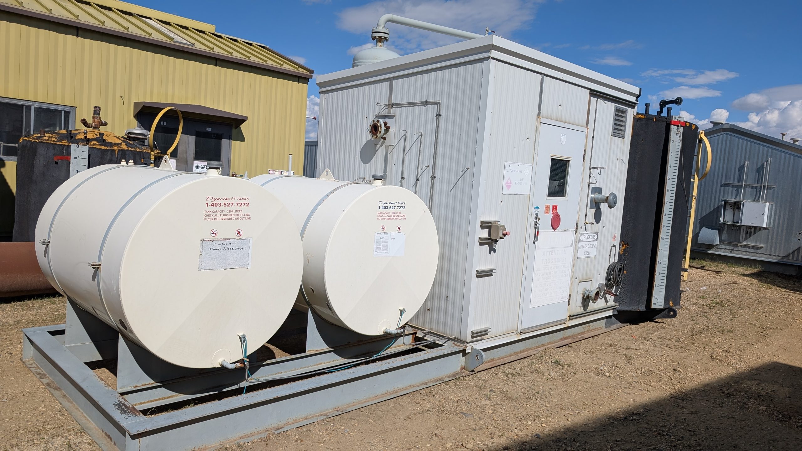 Sour 24 x 7'6 1440 psi Vertical Separator Tank Combo - Image 3