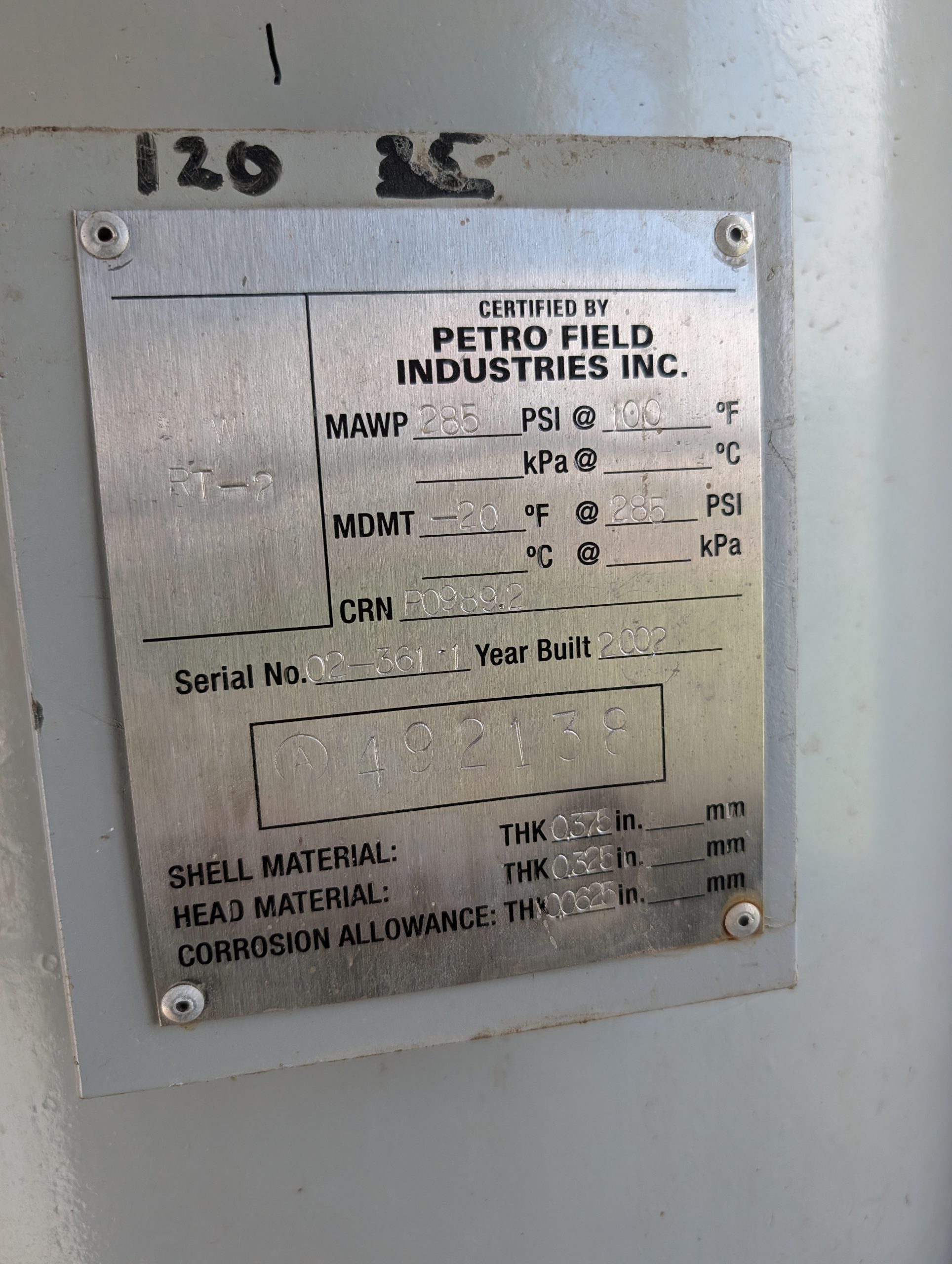 Sweet 24 x 5' 285psi Vertical Separator Package - Image 6