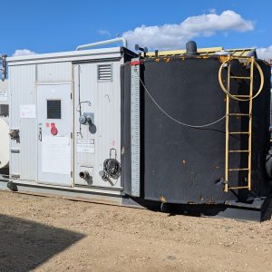 Sour 24 x 7'6 1440 psi Vertical Separator Tank Combo