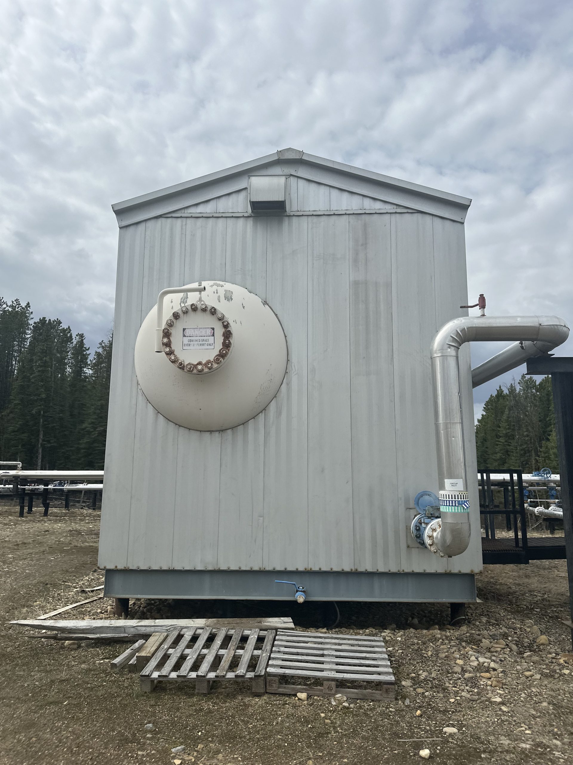 72" OD x 20' S/S 1415 PSI Sour Horizontal Separator - Image 10