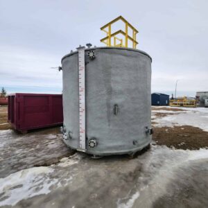 100 bbl Double Wall Coated Pop Tank